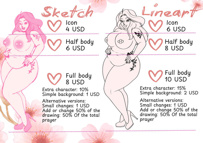 Sketch y Lineart